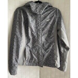 Hollister All-Weather Jacket Hooded Full Zip Fleece Lined Coat Women’s Large